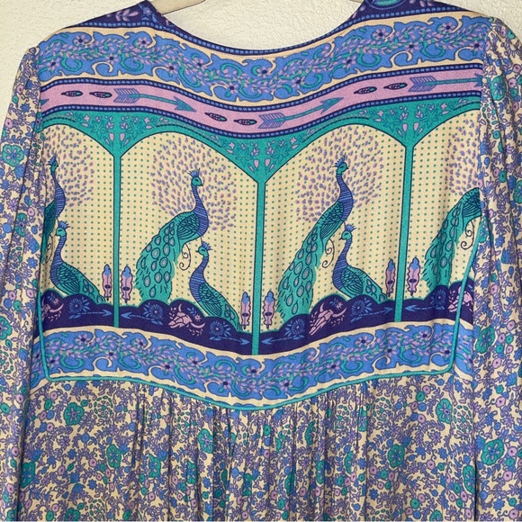 Vintage Spell & The Gypsy Xanadu Boho Gown Dress Size XL RARE HTF Dress - Picture 6 of 14